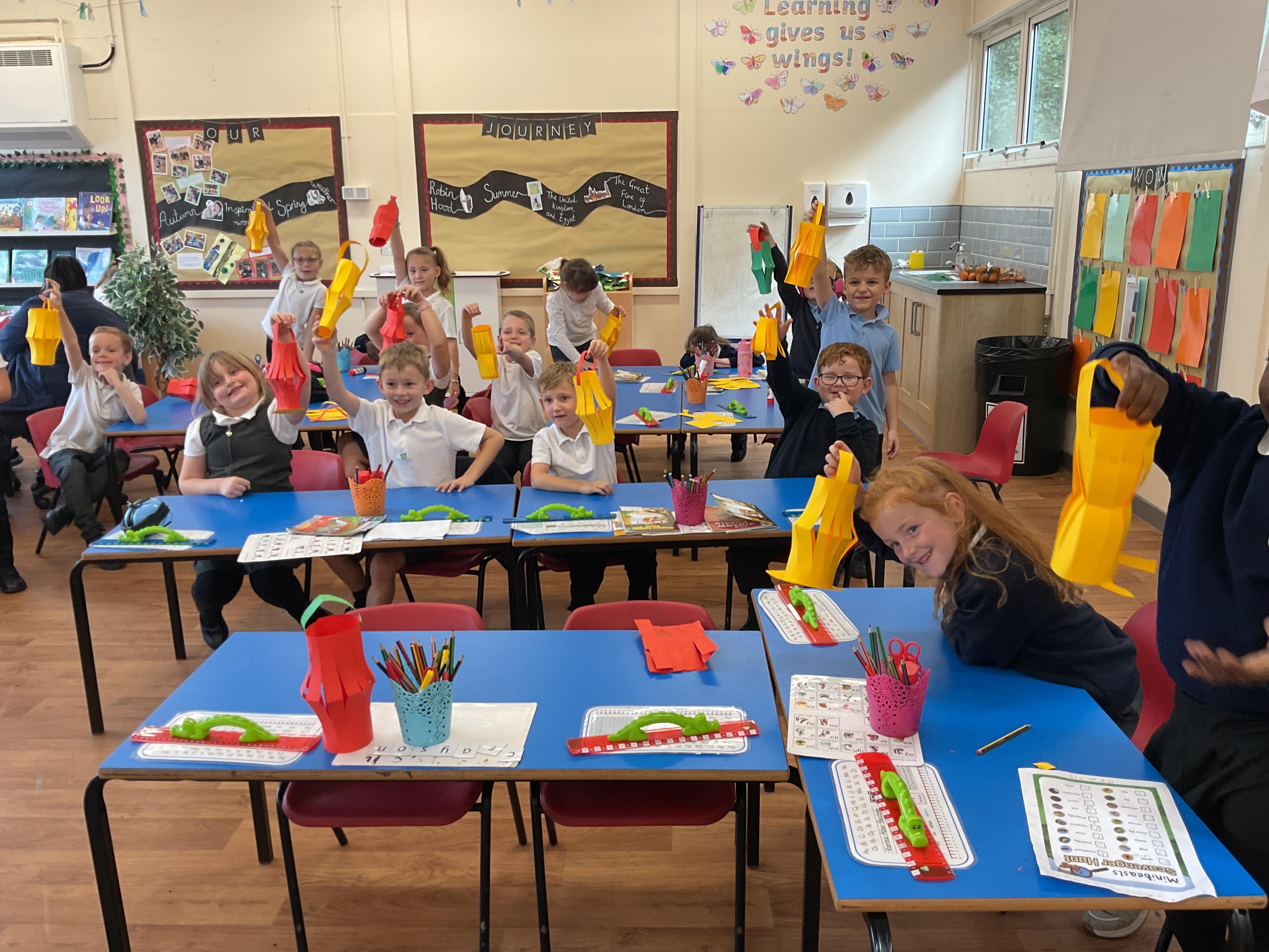 Make lanterns like Florence Nightingale.
